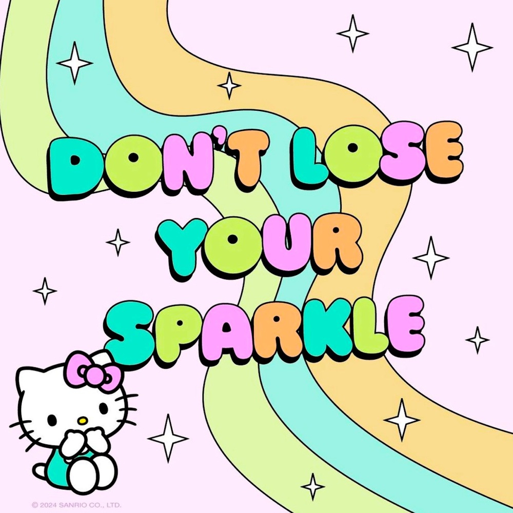 Don't lose your inner sparkle ✨🫶🏼 you're perfect just the way you are 💖